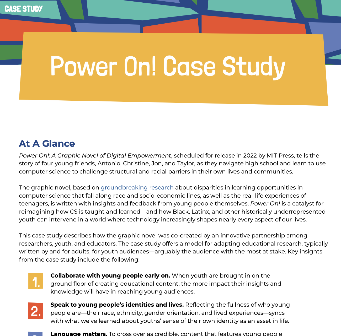 Centering Youth Voices: Power On! Case Study - Equitable Futures